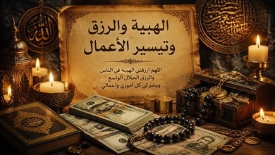 أسرار الهيبة والرزق وتيسير الأعمال: دليل شامل لتحقيق التوفيق والقبول والبركة المالية