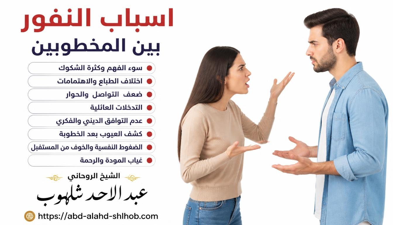 أسباب النفور بين المخطوبين وكيفية إعادة بناء الثقة