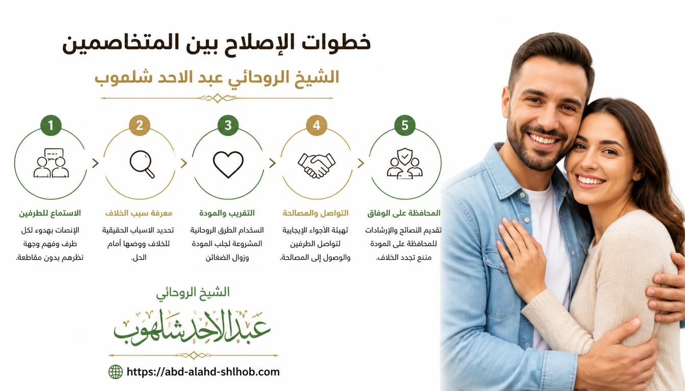 خطوات الإصلاح بين المتخاصمين لاستعادة الاستقرار الأسري