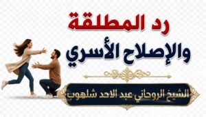 رد المطلقة والإصلاح الأسري