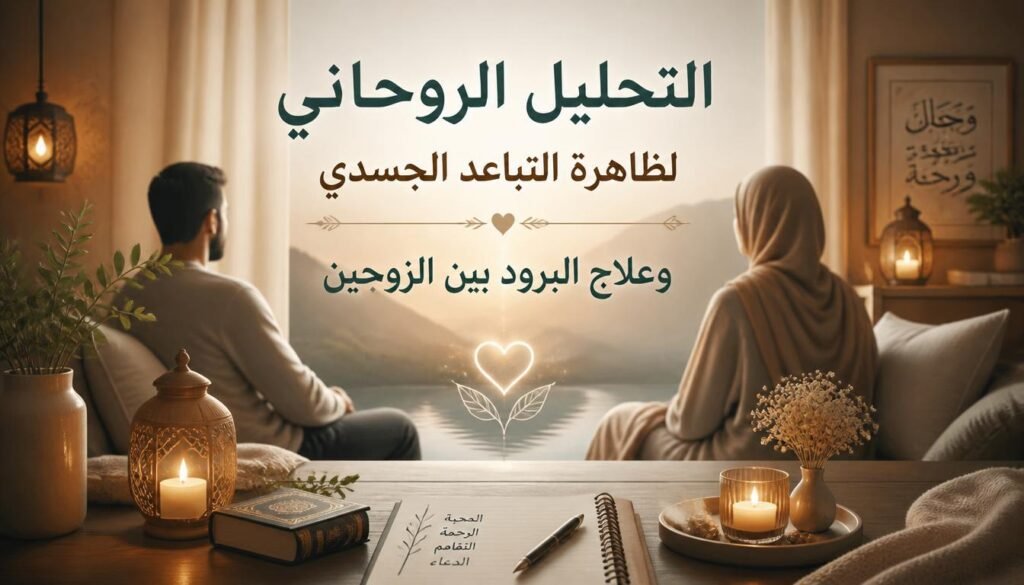 التحليل الروحاني لظاهرة التباعد الجسدي وعلاج البرود بين الزوجين