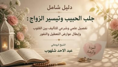 دليل شامل لجلب الحبيب وتيسير الزواج: تفصيل علمي وشرعي للتأليف بين القلوب وإبطال عوارض التعطيل والنفور